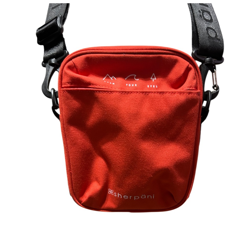 Sherpani red crossbody bag
